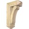 Ekena Millwork Imperial Arts and Crafts Rough Sawn Bracket w/ Offset Brace, Douglas Fir, 6"W x 14"D x 22"H BKT0604X14X22IMP03RDF - alternate 1